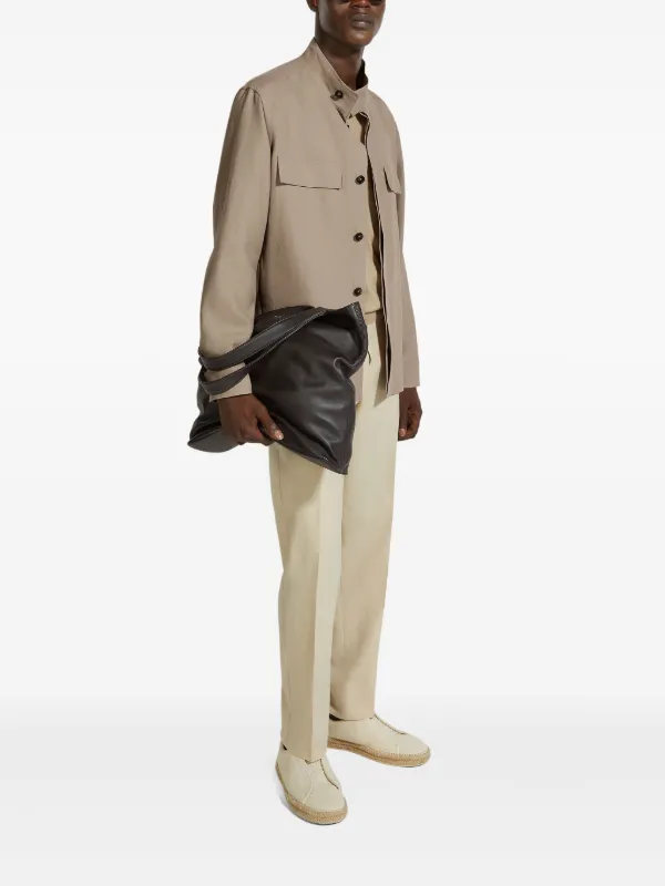 新品 ZEGNA ゼニア OASI LINO リネン オーバーシャツ Zegna Oasi Lino オーバーシャツ | ニュートラル | FARFETCH JP