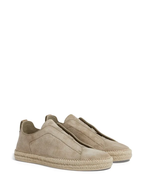 Zegna Triple Stitch エスパドリーユ | ニュートラル | FARFETCH JP