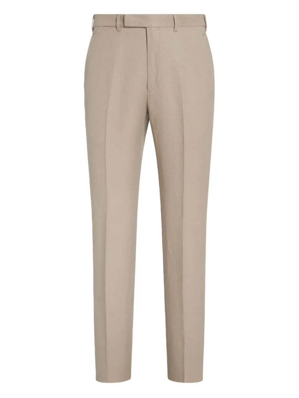 Zegna Oasi linnen broek MD BGE SLD Light Beige