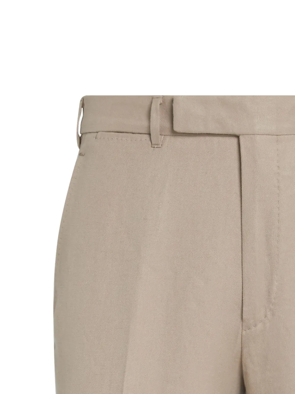 Zegna Oasi linnen broek MD BGE SLD Light Beige