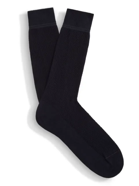 Zegna jacquard socks 