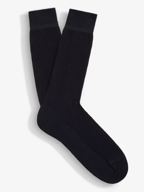 Zegna jacquard socks