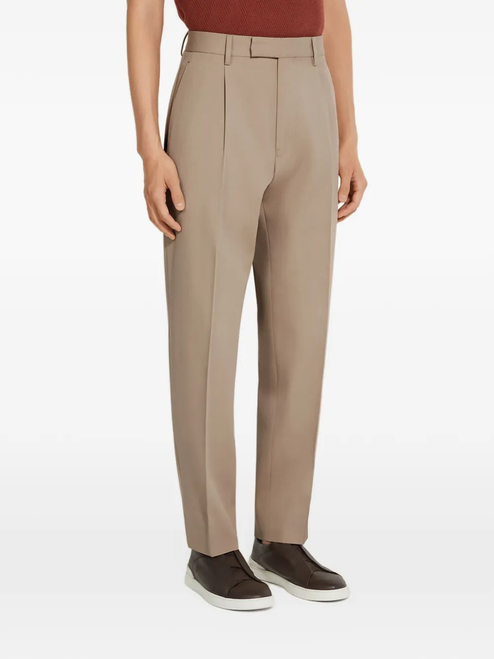 Zegna Klassische Hose - Nude