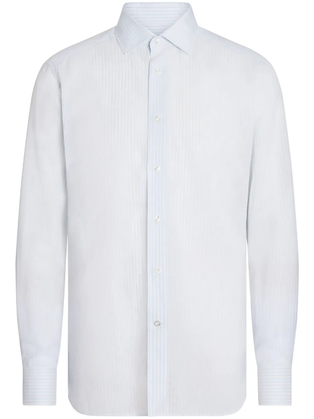 Zegna Centoventimila striped shirt | Blue | Image 1