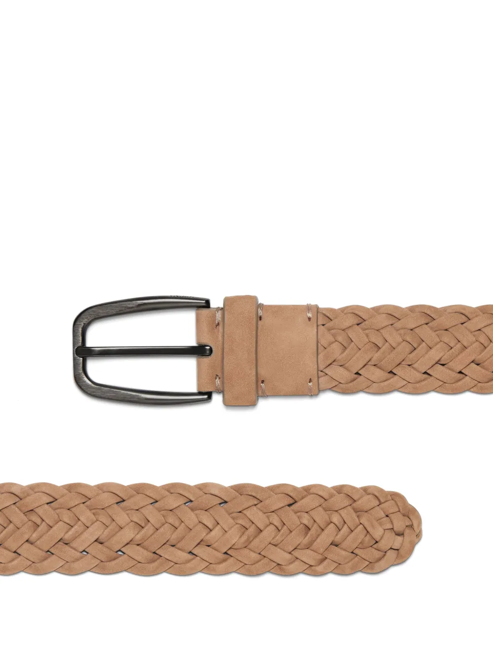 Zegna Gevlochten riem - Beige