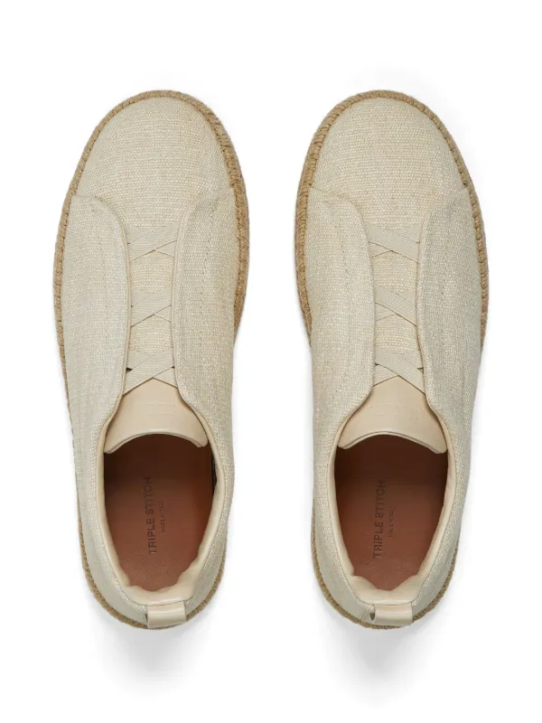 Zegna Triple Stitch Espadrilles | Neutrals | FARFETCH