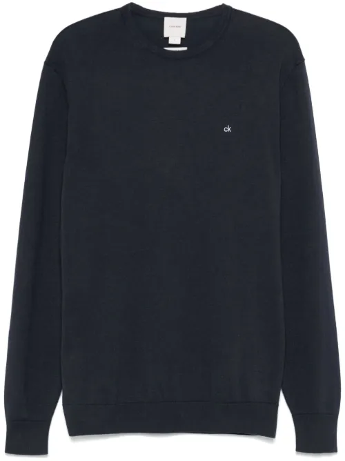 Pull à logo brodé - Calvin Klein - Modalova