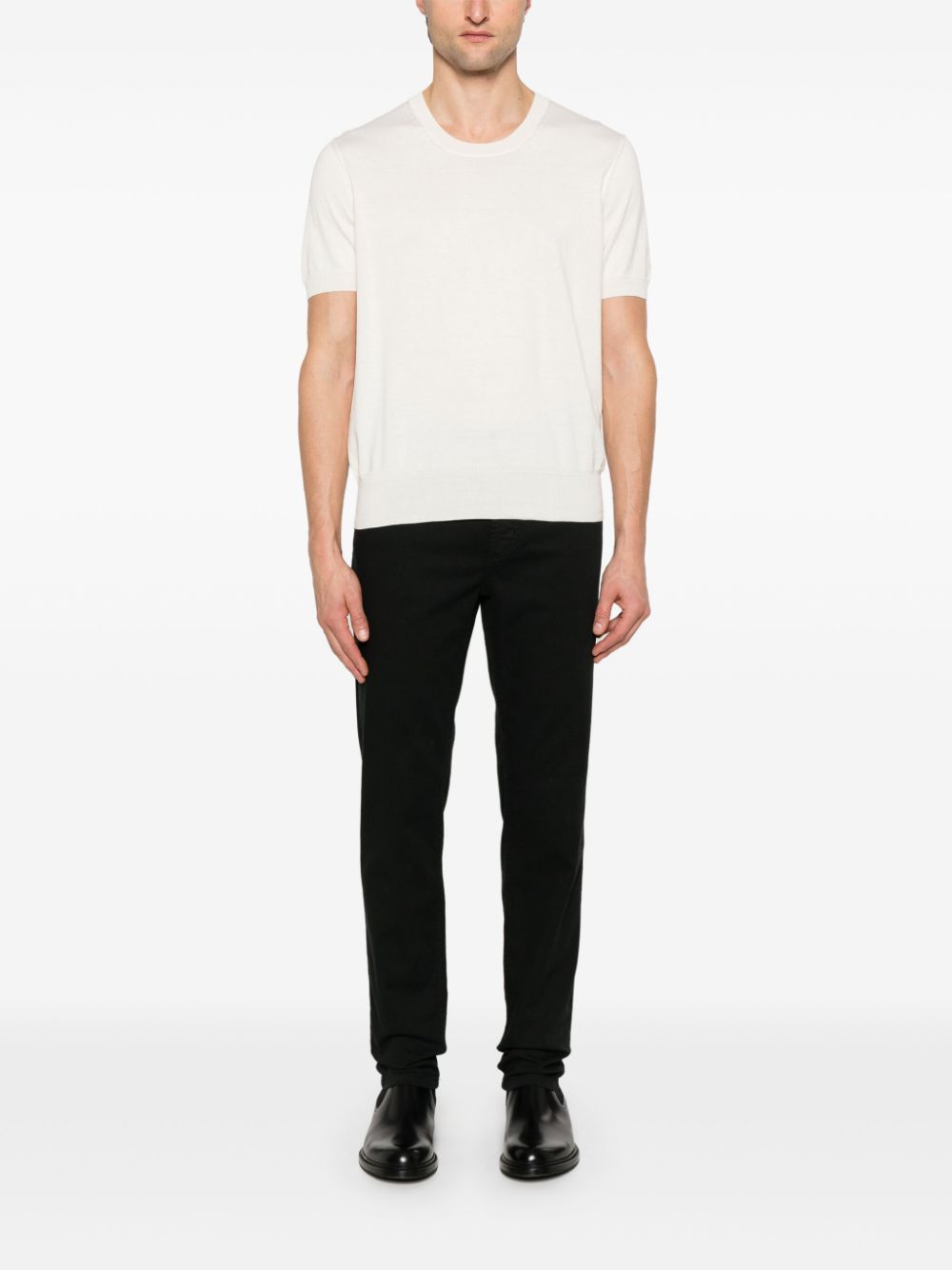 TOM FORD knitted T-shirt - Beige