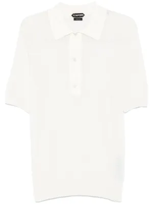 TOM FORD ファインニット ポロシャツ | グリーン | FARFETCH JP