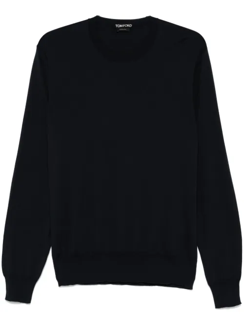 TOM FORD pull en coton - Bleu - TOM FORD - Modalova