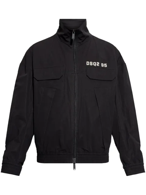 DSQUARED2 logo-print jacket