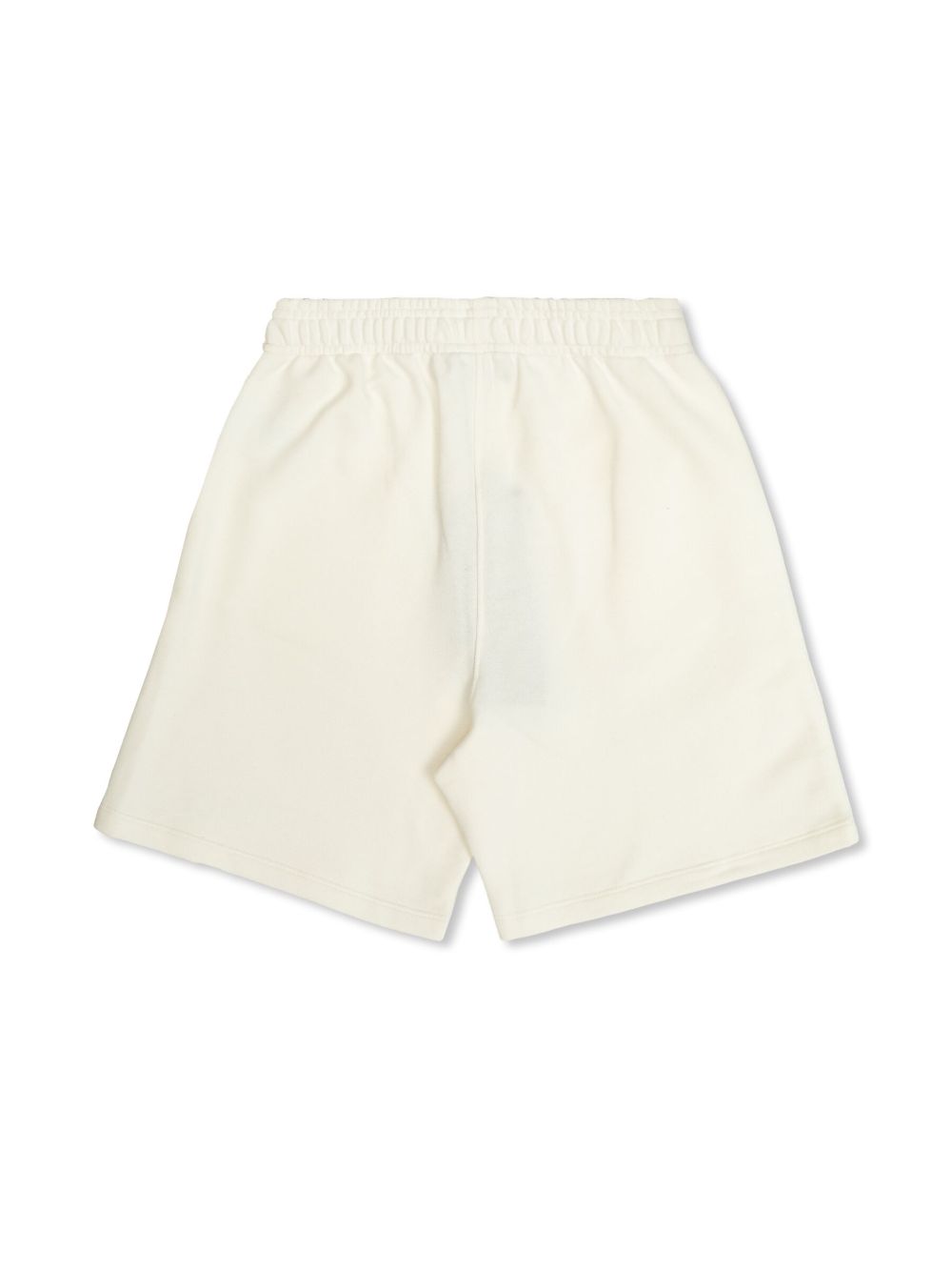 Versace Kids Sangallo-emnroidered track shorts - White