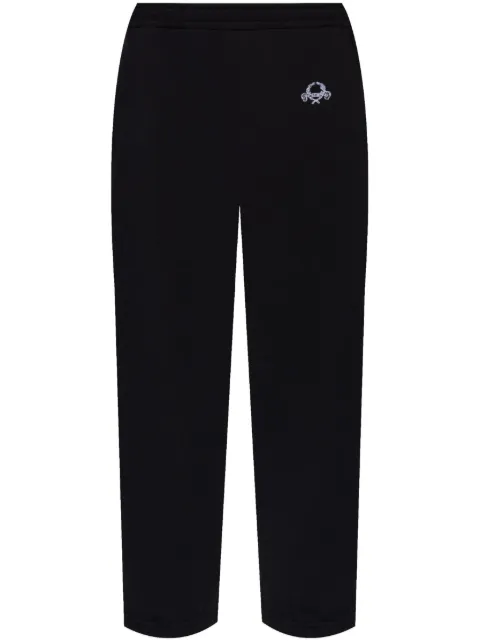 Moschino logo-embroidered trousers 