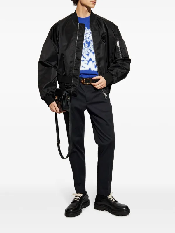 Versace Medusa Medallion T-Shirt | Blue | FARFETCH