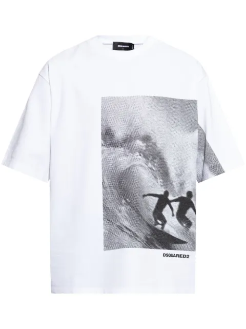 DSQUARED2 T-Shirt mit grafischem Print