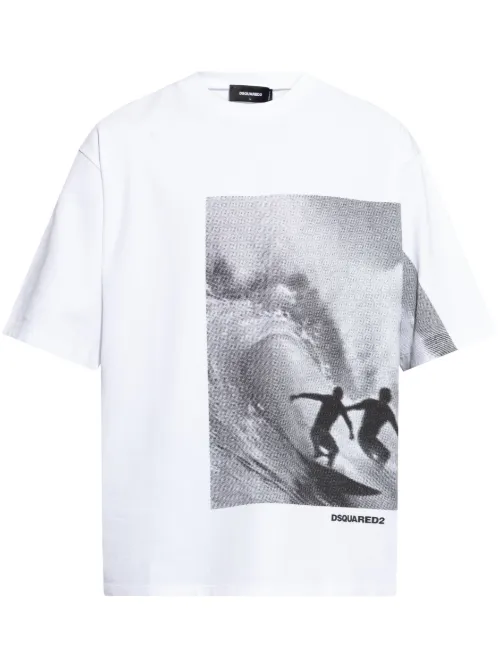 T-shirt à imprimé graphique - DSQUARED2 - Modalova