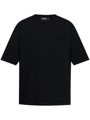 VETEMENTS ロゴ Tシャツ | ブラック | FARFETCH JP
