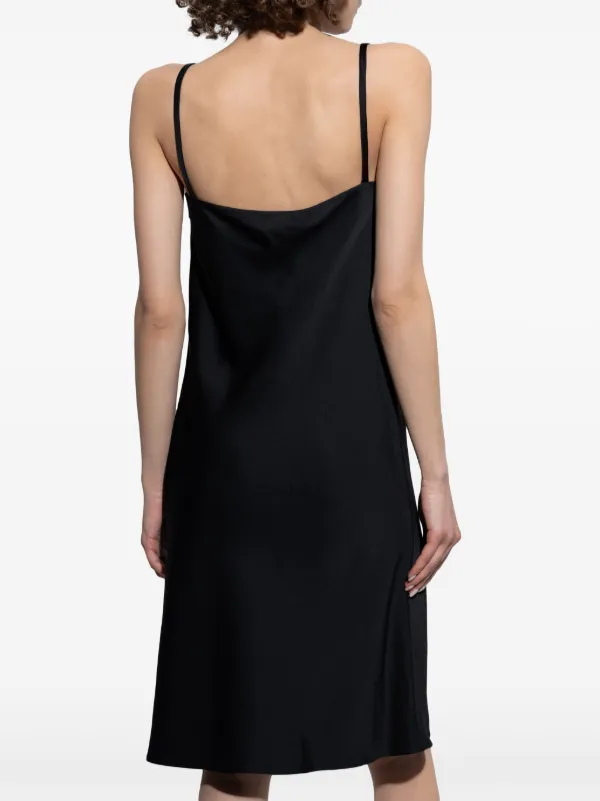Versace Sleeveless Strap Dress - Black