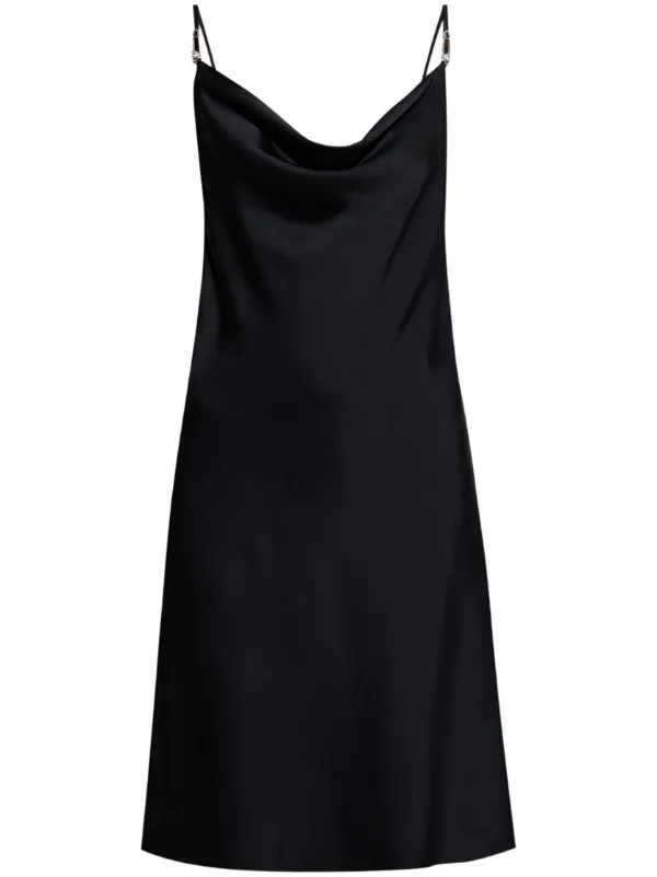 Versace Sleeveless Strap Dress - Black Versace Sleeveless Strap Dress - Black