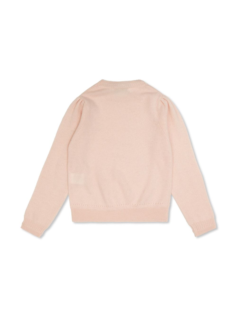 Bonpoint logo-embroidered jumper - Roze