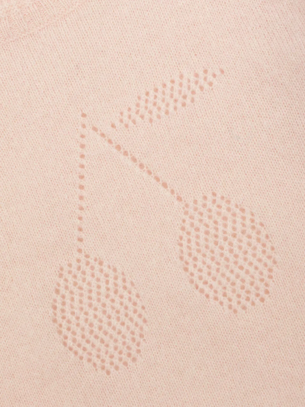 Bonpoint Trui met geborduurd logo Roze