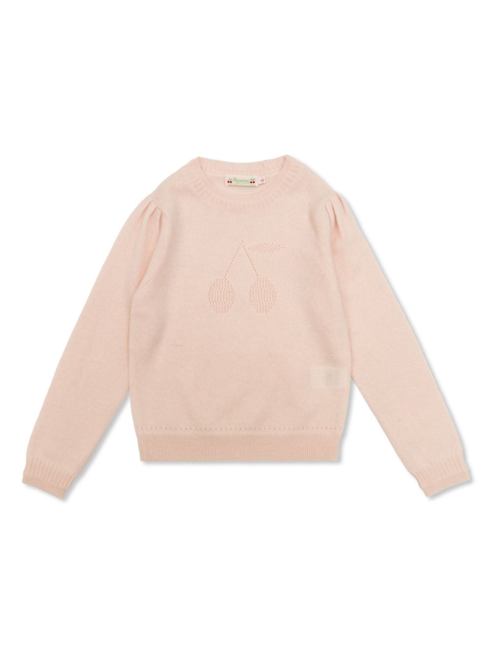 Bonpoint logo-embroidered jumper - Pink