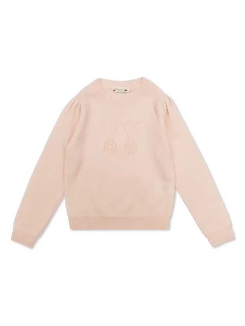 Bonpoint logo-embroidered jumper 
