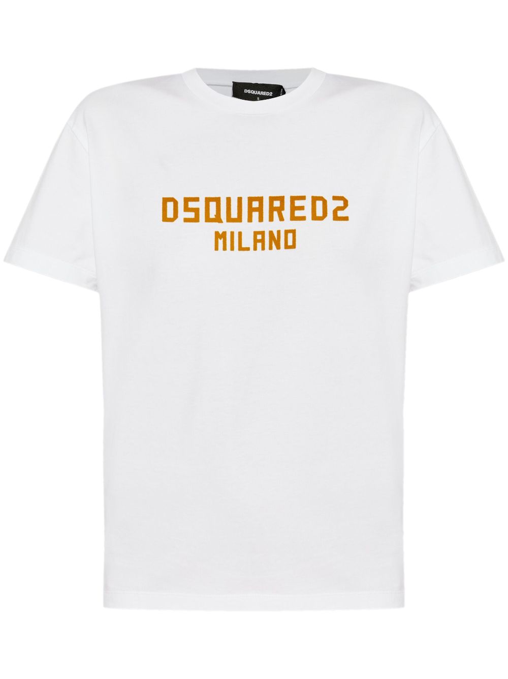 DSQUARED2 flocked-logo T-shirt - White