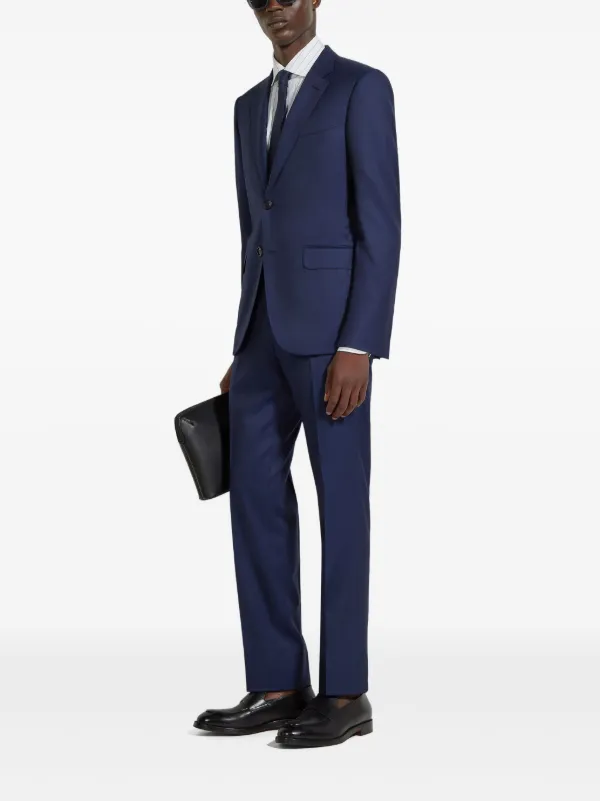 Zegna Centoventimila スーツ | ブルー | FARFETCH JP