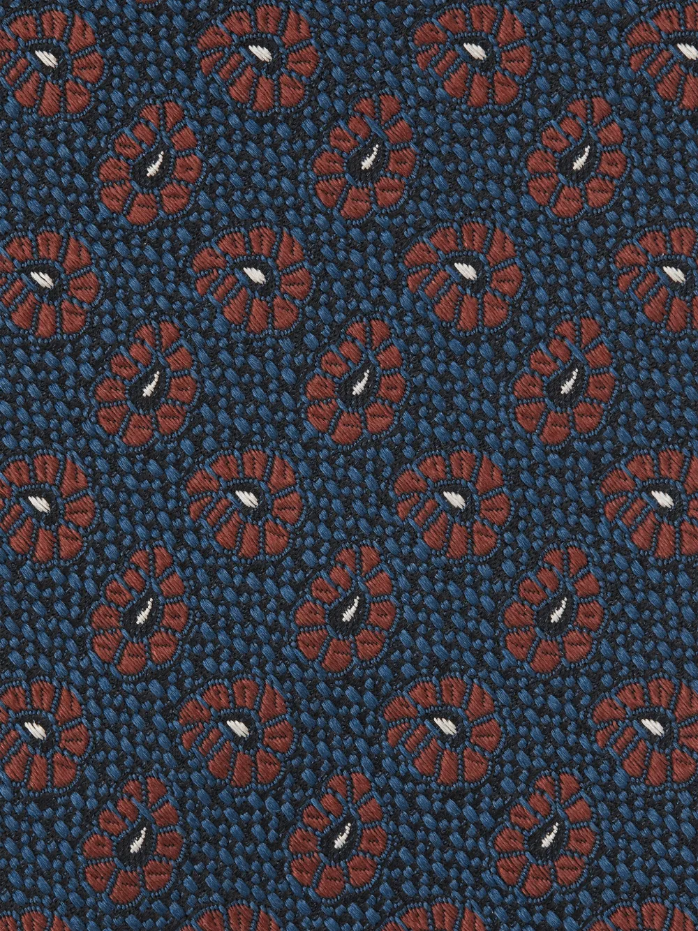 Zegna Silk Tie In Blue