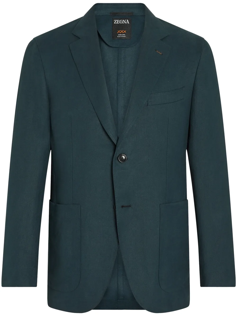 Zegna linen blazer | Blue | Image 1