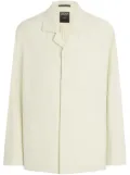 Zegna silk-blend jacket - Yellow