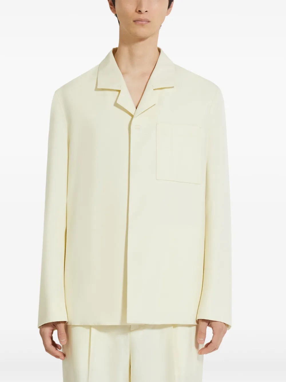 Zegna Jack van zijdemix Geel