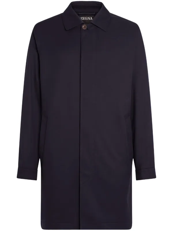 Zegna Motorin 300cc レインコート | ブルー | FARFETCH JP