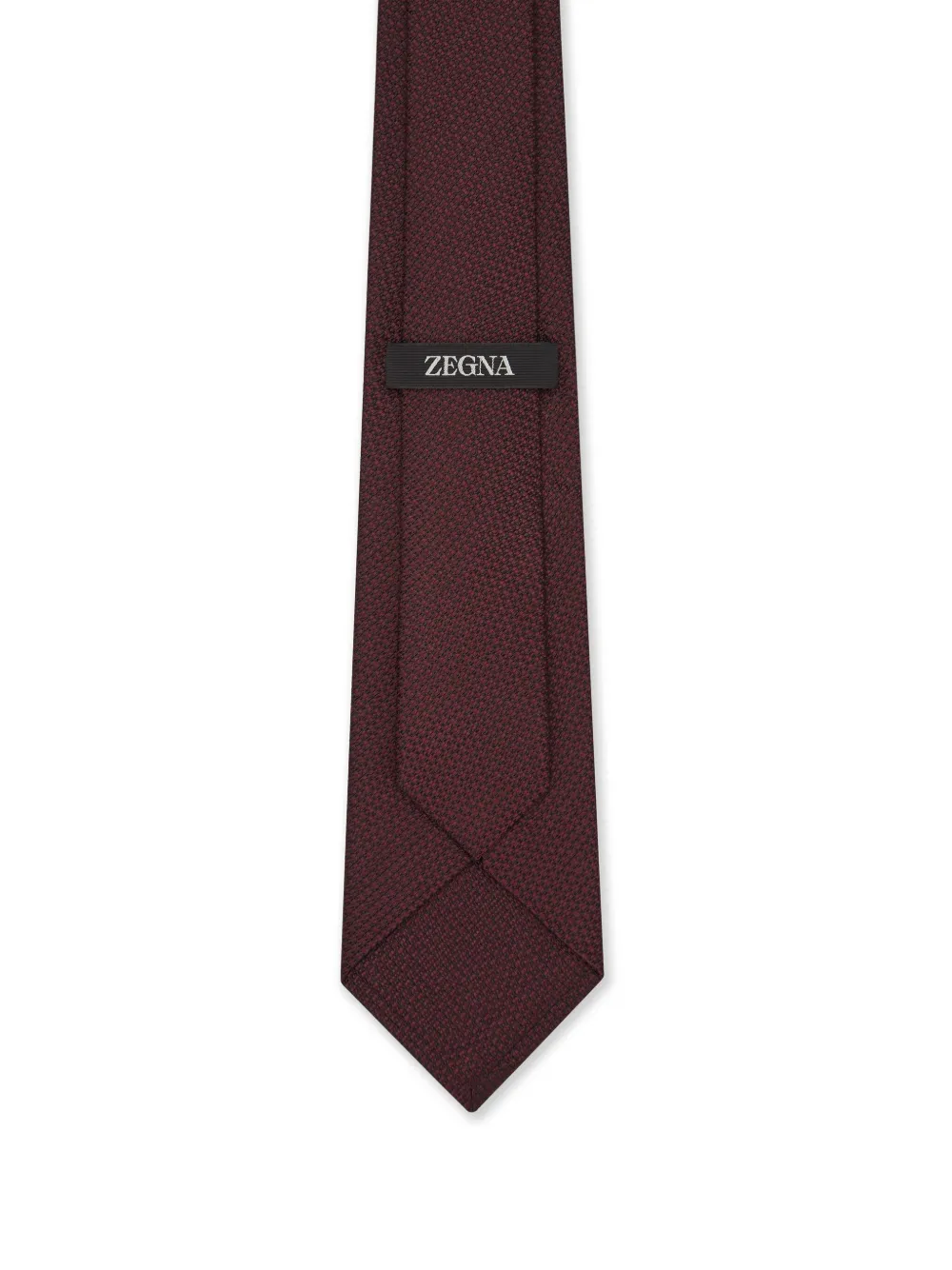 Zegna Zijden stropdas - Rood