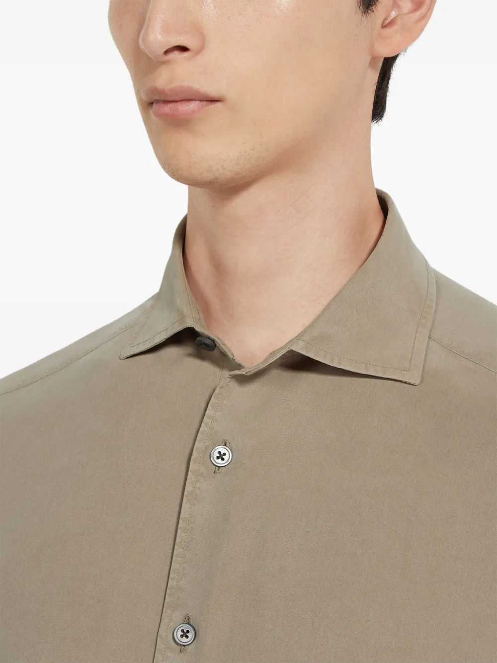 ZEGNA SILK SHIRT