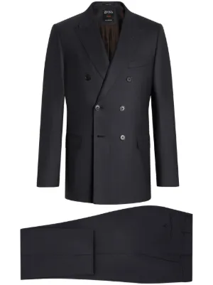 スーツ TOMORROWLAND ZEGNA DOUBLE BREAST SUIT 42 スーツ TOMORROWLAND ZEGNA DOUBLE BREAST SUIT 42 ZEGNA Double
