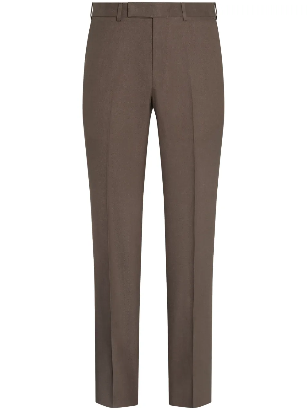 Zegna Oasi Lino パンツ - ブラウン Zegna Oasi Lino パンツ - ブラウン