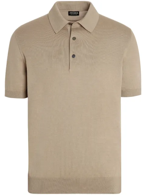 Zegna cotton polo shirt 