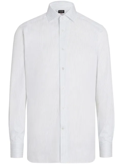 Zegna Structured Centoventimila cotton shirt