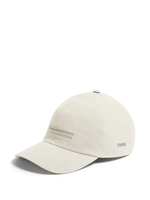 Zegna casquette Oasi Lino - Blanc - Zegna - Modalova