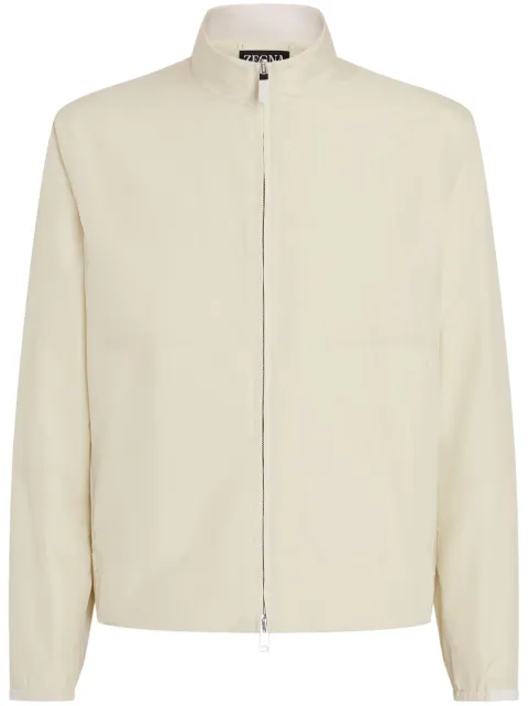 Zegna silk bomber jacket