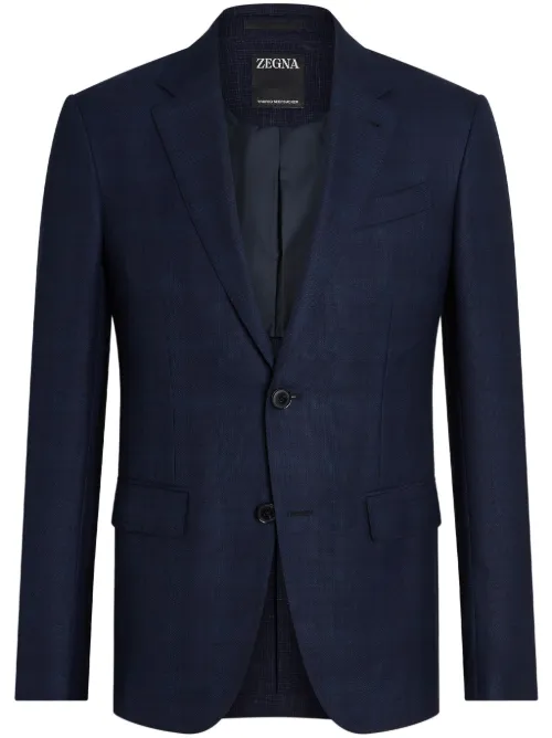 Blazer Trofeo en seersucker - Zegna - Modalova