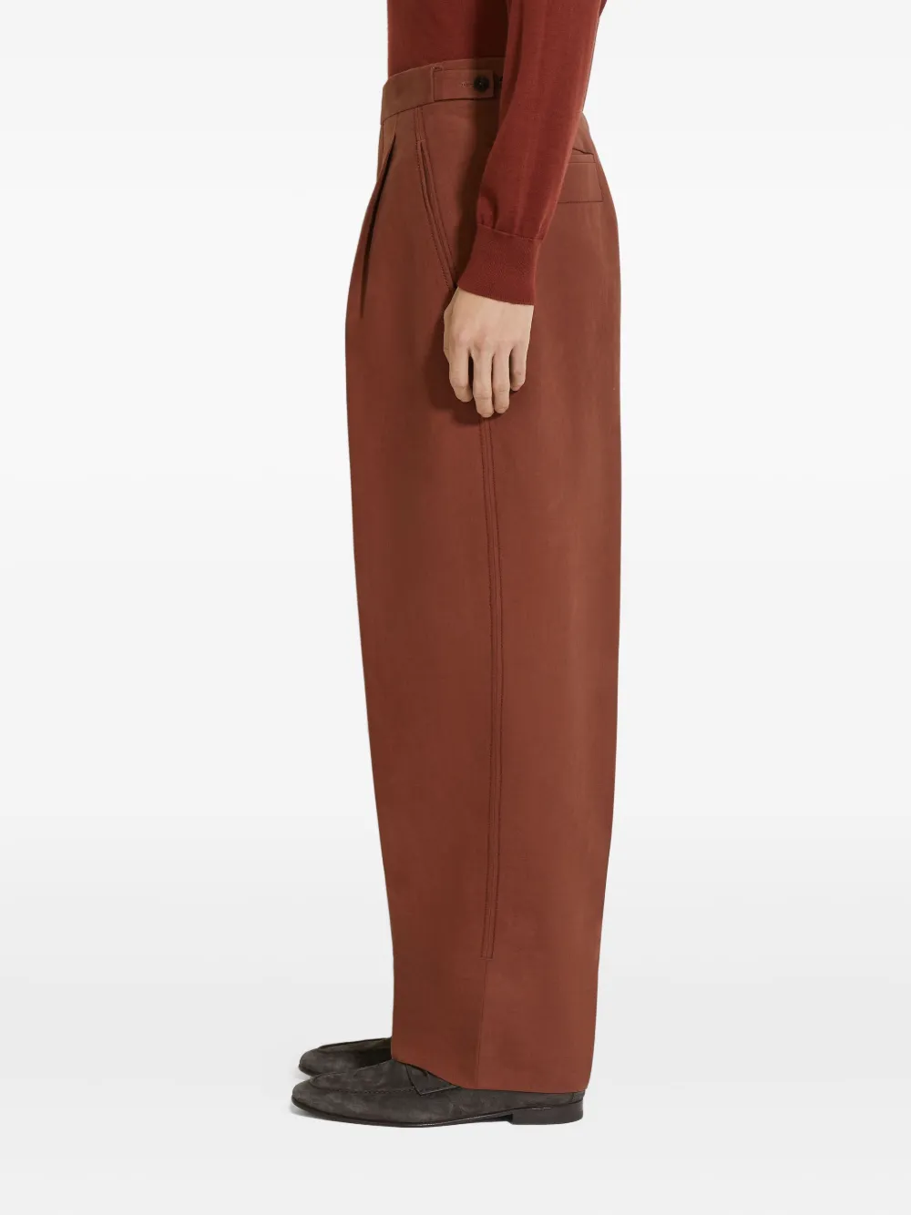 Zegna Oasi Lino Hose | Kleidung | Image 4