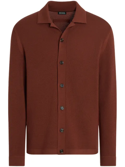 Zegna wool shirt