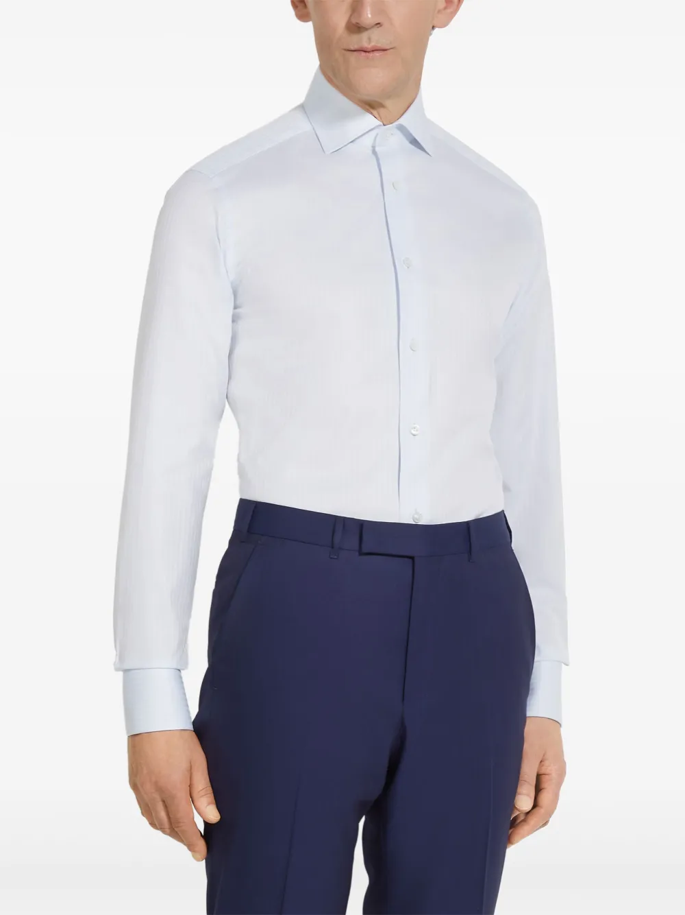 Zegna Structured Centoventimila cotton shirt | Image 2