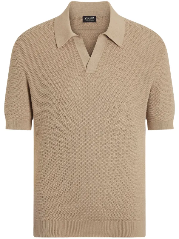 Tシャツ・カットソー ZEGNA FW24 COTTON POLO (RUE392A8 E757B09 001) 27489680_57613715_600.jpg
