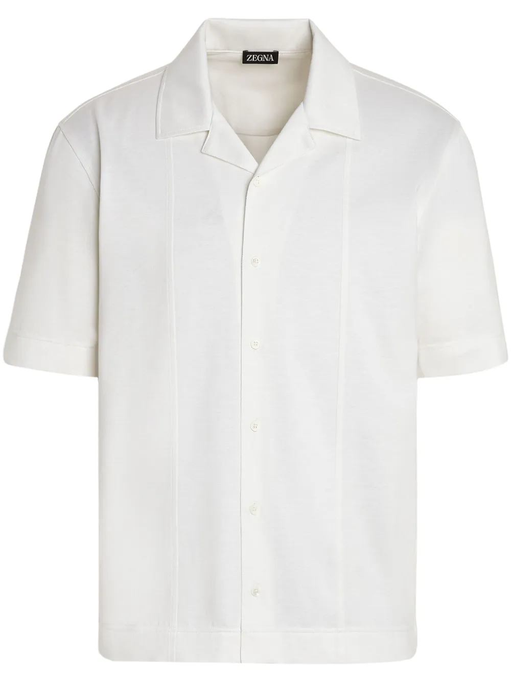 Zegna Hemd mit Reverskragen | Weiß | Image 1
