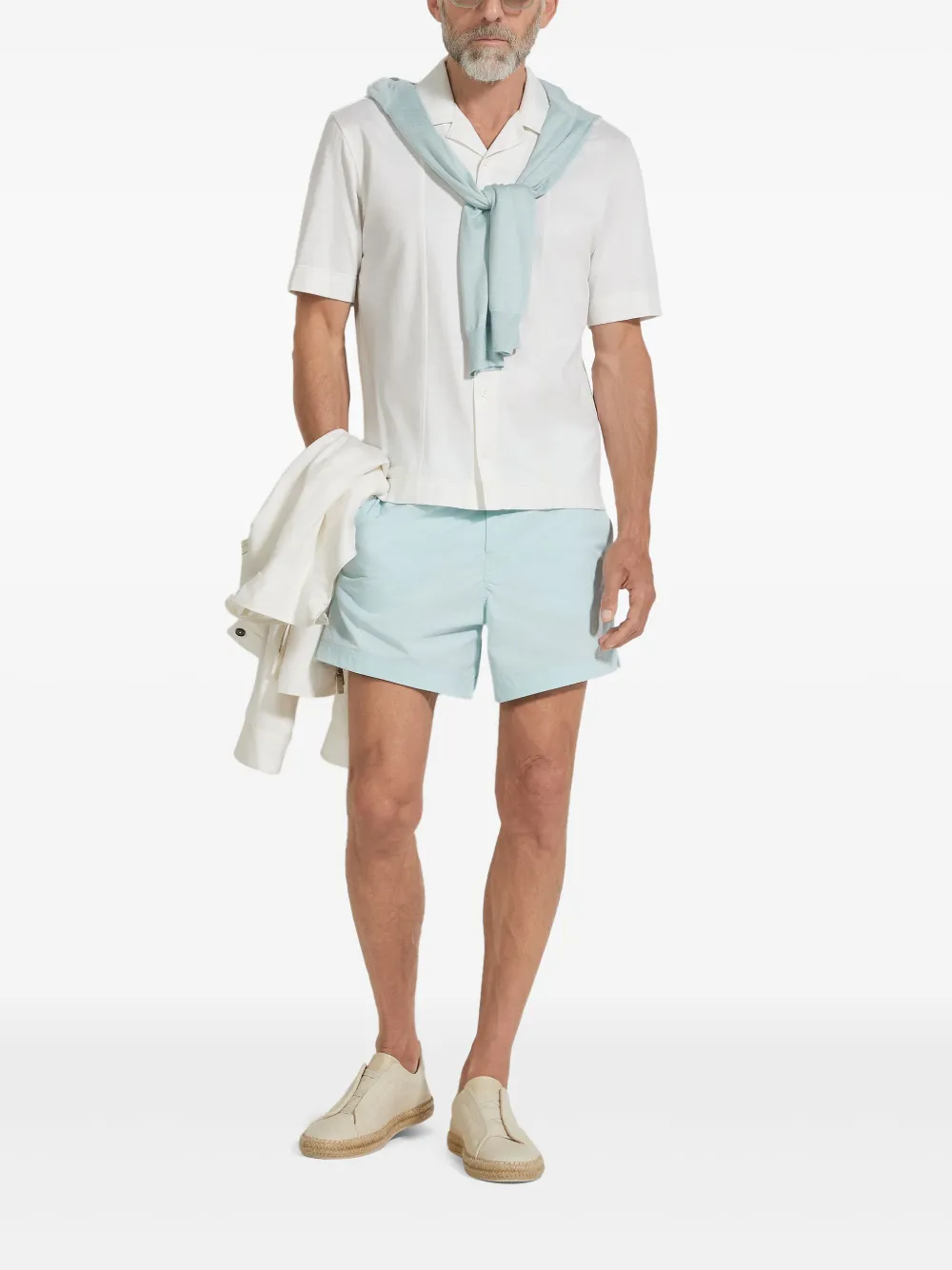 Zegna Overhemd met kraag - Wit
