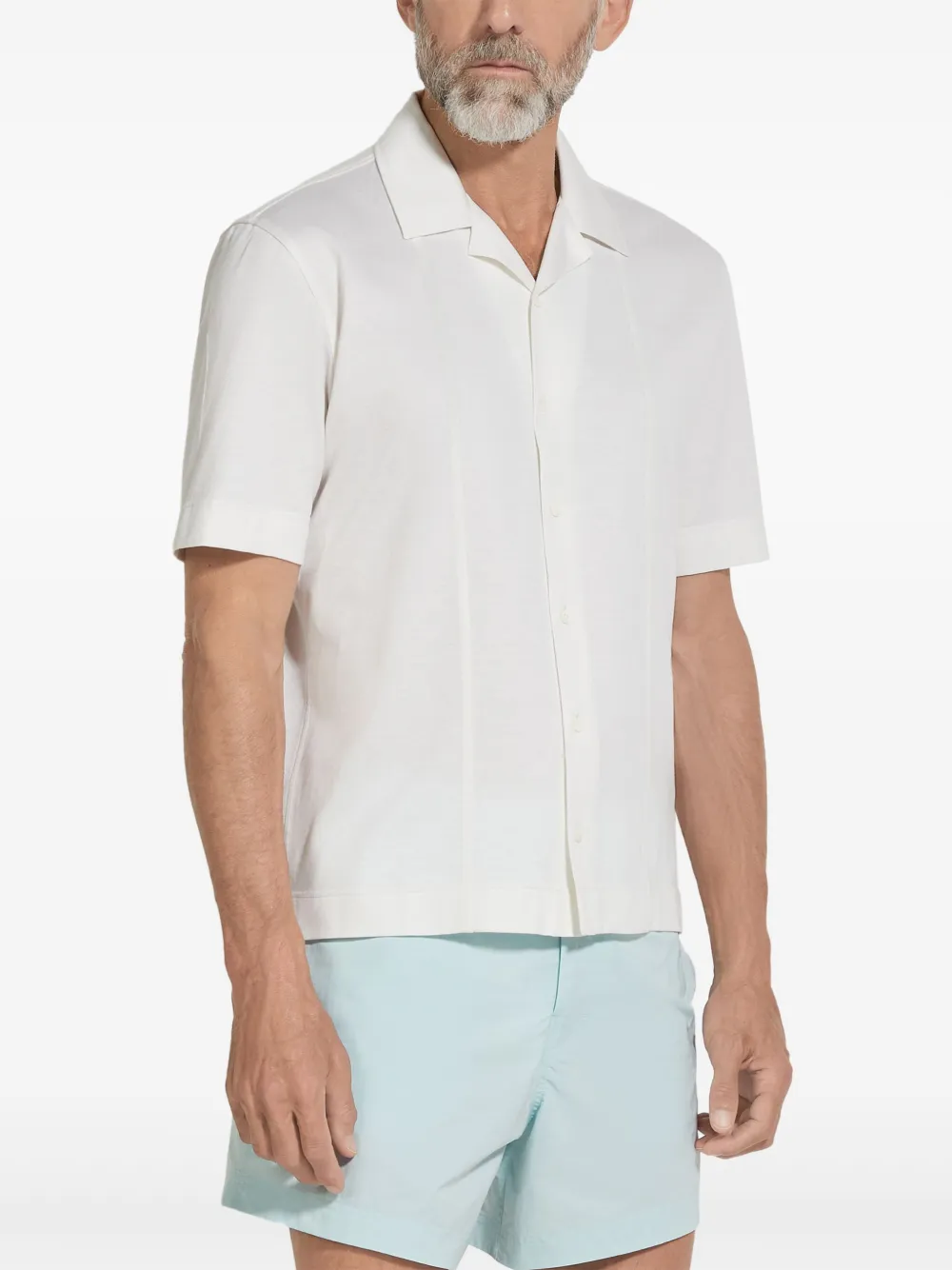 Zegna Overhemd met kraag Wit